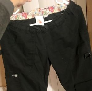 Koi black scrub pants